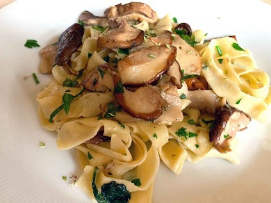 Tagliatelle ai funghi della piana di marcesina